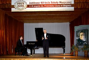Oleksandr Poliykov i Juliusz Adamowski Fot. Barbara i Jerzy Popiel.